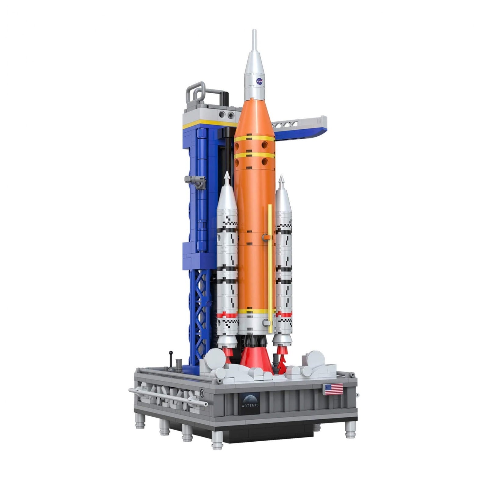 C56049W - SLS Artemis Space Rocket | Power Blockz