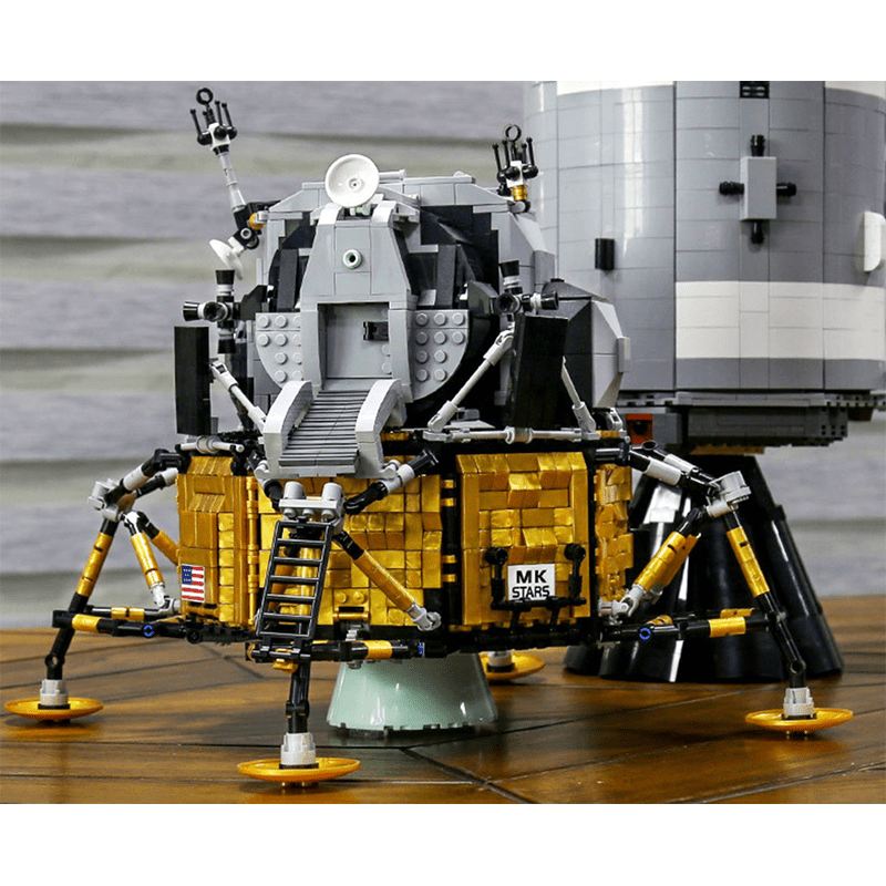 Mould King 21006 - Apollo Spacecraft - vue 8 | Power Blockz
