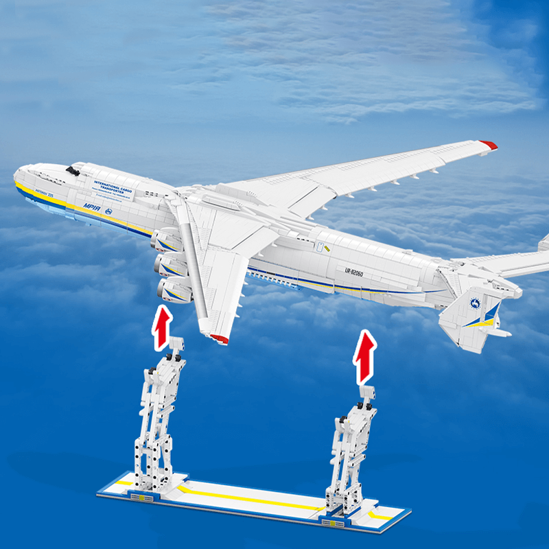 Jiestar 57014 - Antonov 225 With Stand - vue 11 | Power Blockz
