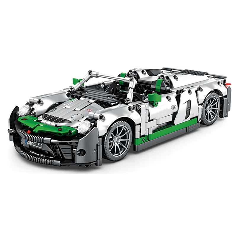Sembo 8610 - RC Open-Top Sports Car - vue 8 | Power Blockz