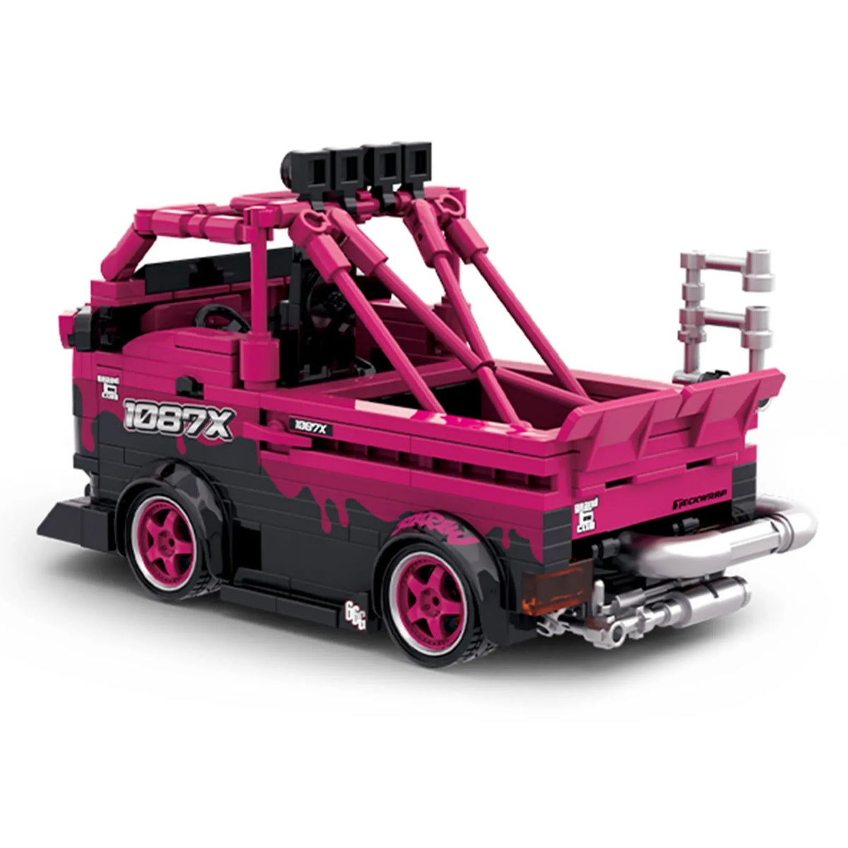 PB8853 - 1087x Drift Kei Truck - vue 2 | Power Blockz