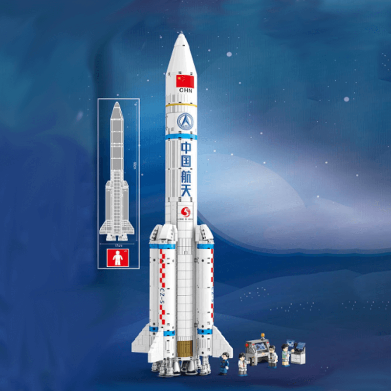 Sembo 203307 - Cryogenic Liquid Launch Vehicle - vue 4 | Power Blockz