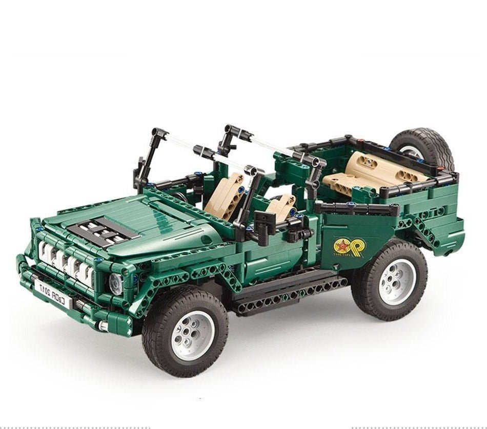 CaDA C51015 - Military Parade Staff Car | Power Blockz