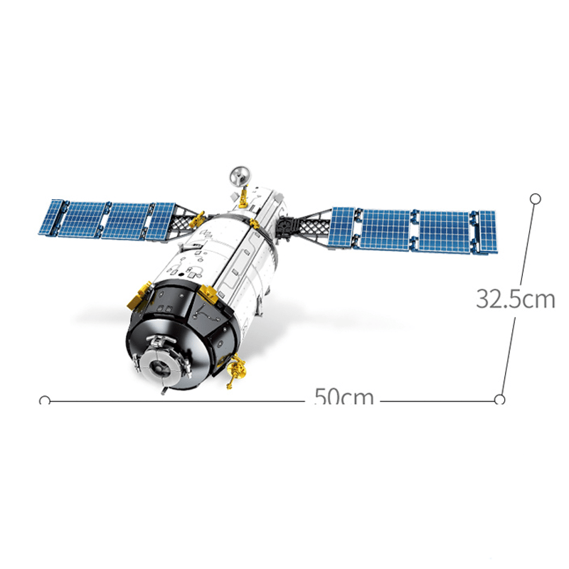 Sembo 203303 - Tiangong 1 Spacecraft - vue 3 | Power Blockz