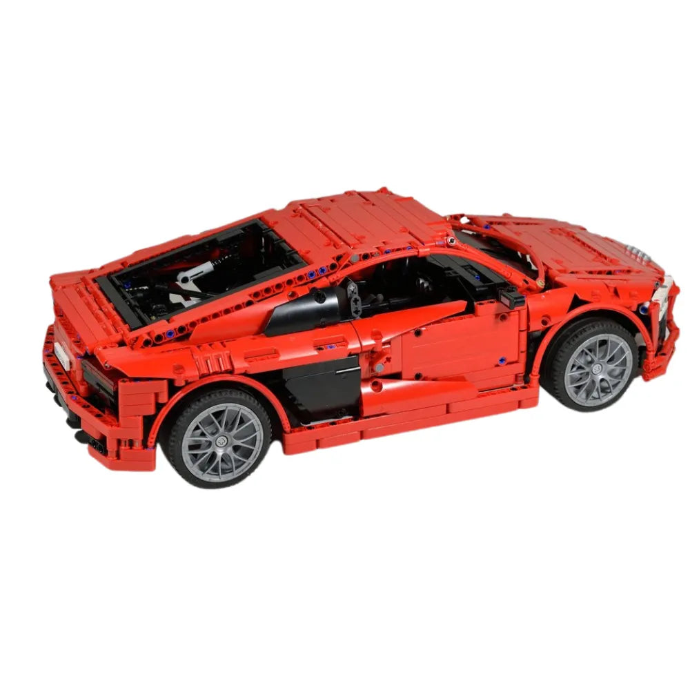 MOC-117091 - German V10 Roadster - vue 4 | Power Blockz