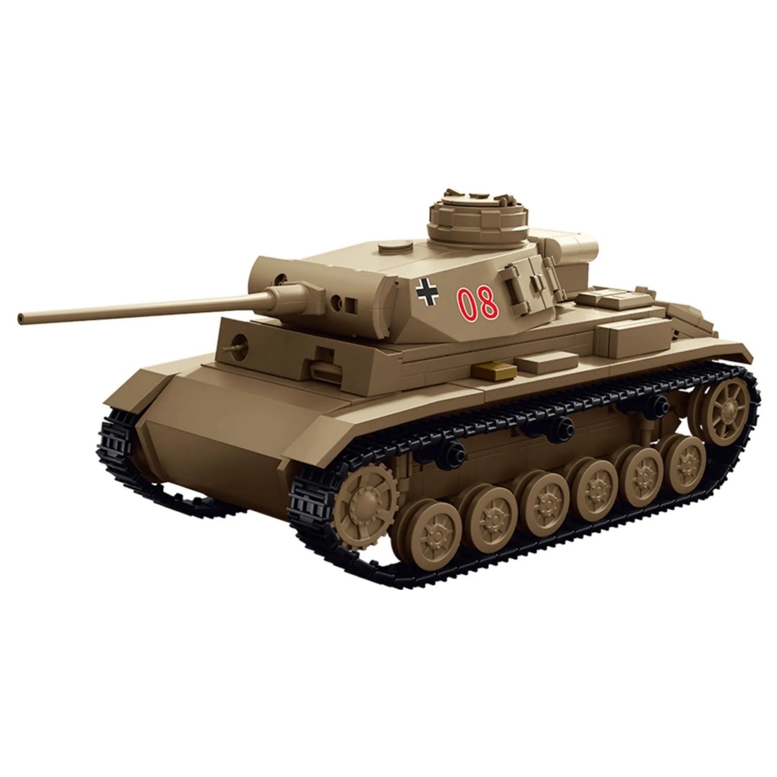 TK TWO TK9002 - Panzer III Battle Tank | Power Blockz