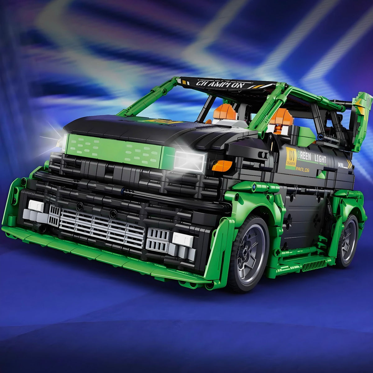 Panlos 685013 - 400BHP Baby Rocket - vue 2 | Power Blockz