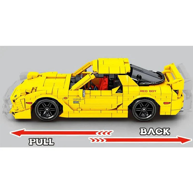 CaDa C61023W - RX7 JDM Rotary Street Coupe - vue 5 | Power Blockz