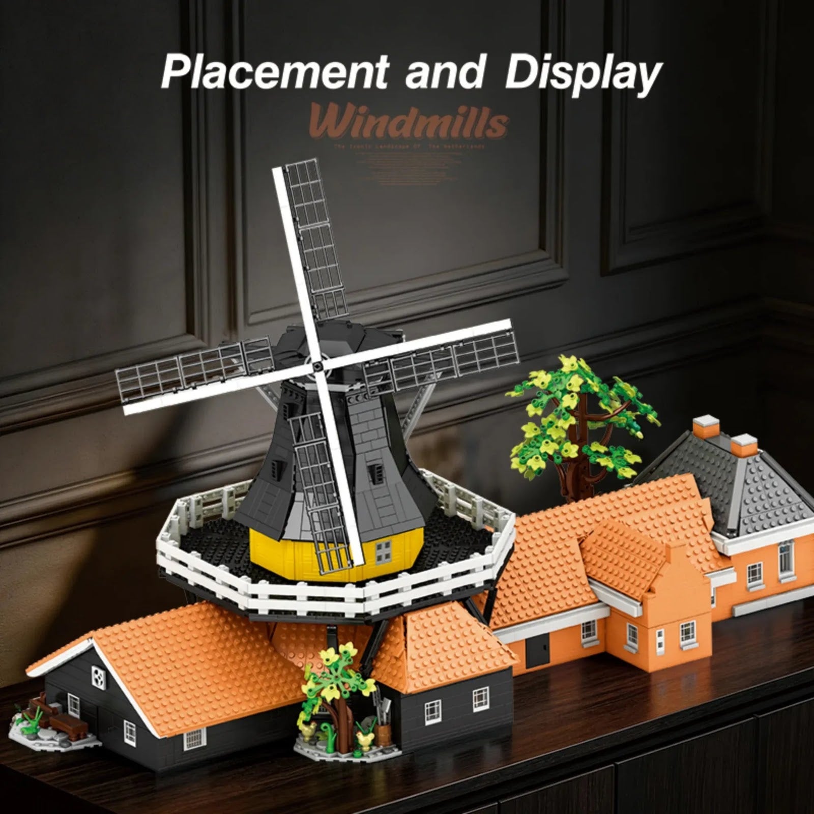Reobrix 55019 - The Dutch Windmill - vue 2 | Power Blockz