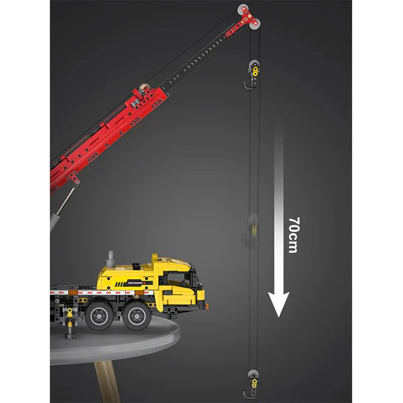 Cada C61081 - RC Mobile Crane - vue 6 | Power Blockz