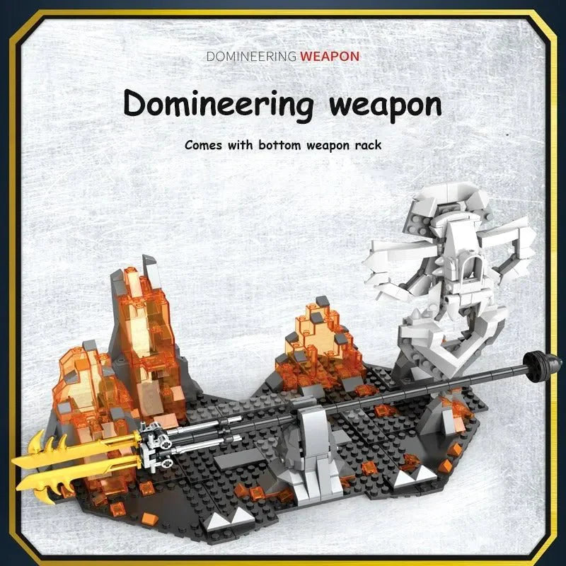 Samurai Titan Warrior Mecha | 1588pcs - Samurai Titan Warrior Mecha - vue 3 | Power Blockz