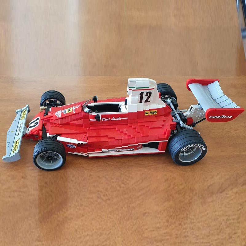 Xingbao XB-03023 - Stickers included - Niki's 312T -Winning GP Icon – 70s - vue 6 | Power Blockz