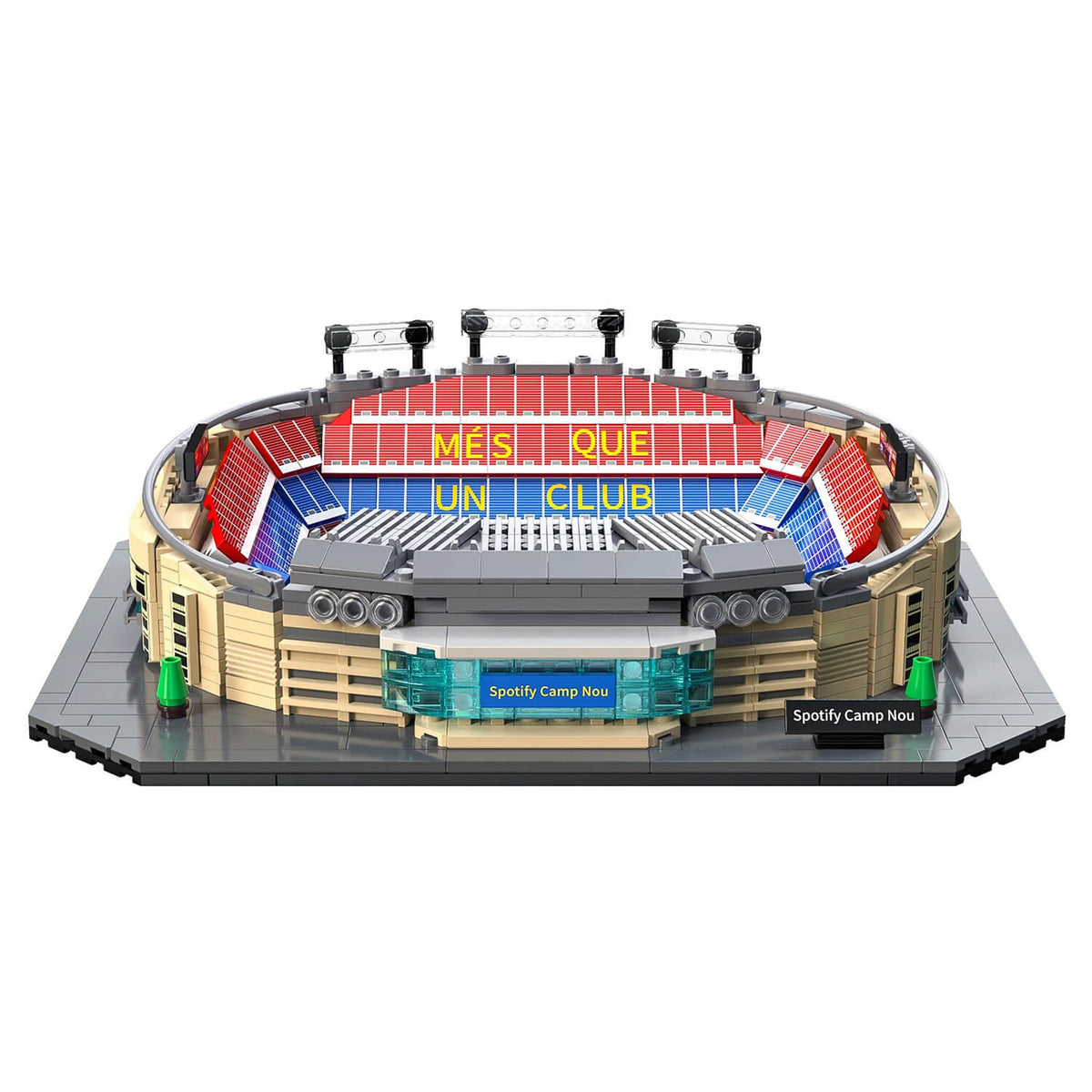 C66023W with our box - FC Barcelona Spotify Camp Nou - vue 2 | Power Blockz