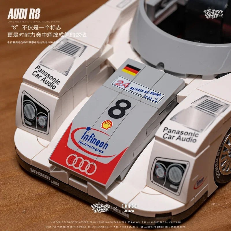 Power Build PB8813 - Le Mans Prototype V8 Racer - vue 16 | Power Blockz