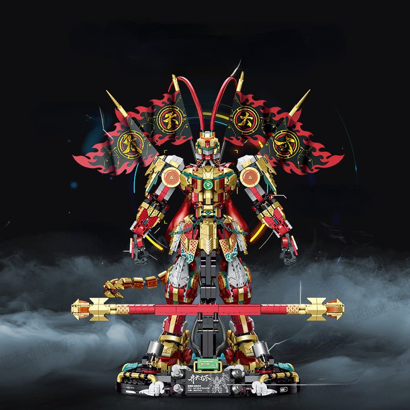 Guly 80502 - Monkey King Sun Wukong Limited Edition Mecha - vue 3 | Power Blockz