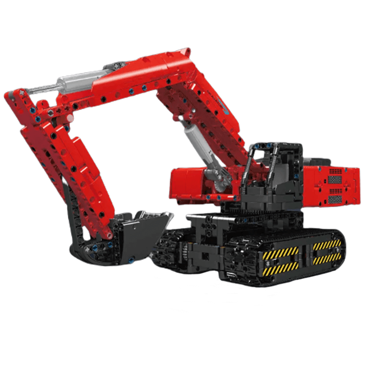 Mould King 15062 - Excavator Remote Control - vue 4 | Power Blockz