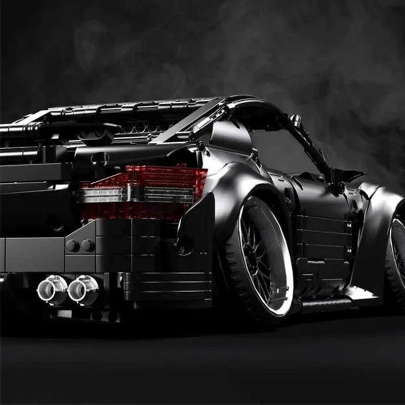 GOLDBERPOEMS U0100 - Stanced C63 V8 Street Sedan - vue 9 | Power Blockz