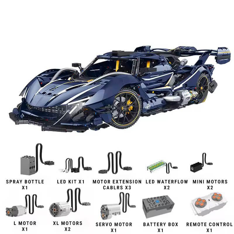 Guly 10641 Static - Hypercar Intensa Emotion Midnight Edition - vue 11 | Power Blockz