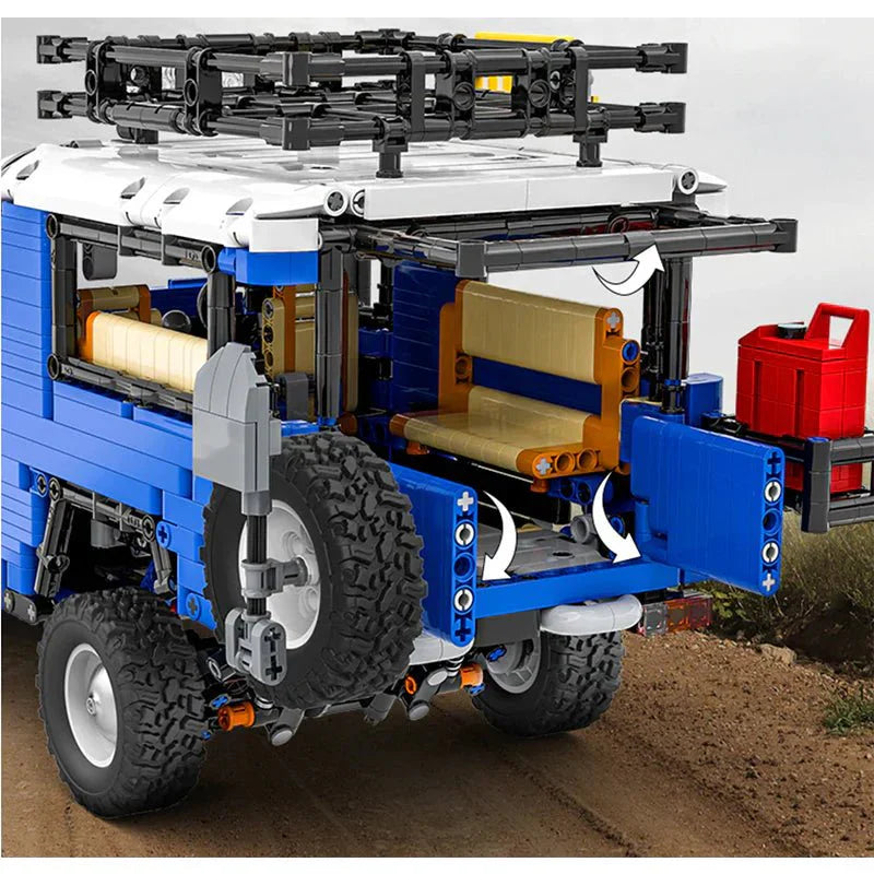 Happy Build YC-QC012 - Classic Land Cruiser FJ40 Off-Road 4x4 - vue 2 | Power Blockz