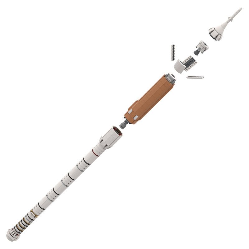 Gobricks 101792 - 88cm Ares I Rocket | Power Blockz
