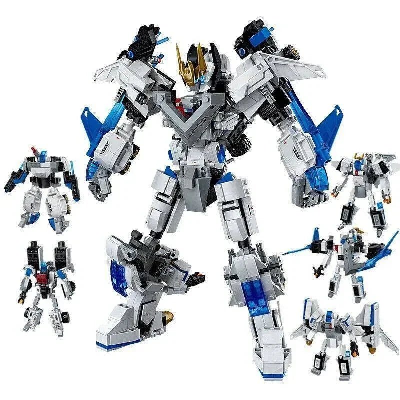 Deformation Wind Blade Mech Robot | 901pcs - Deformation Wind Blade Mech Robot | Power Blockz
