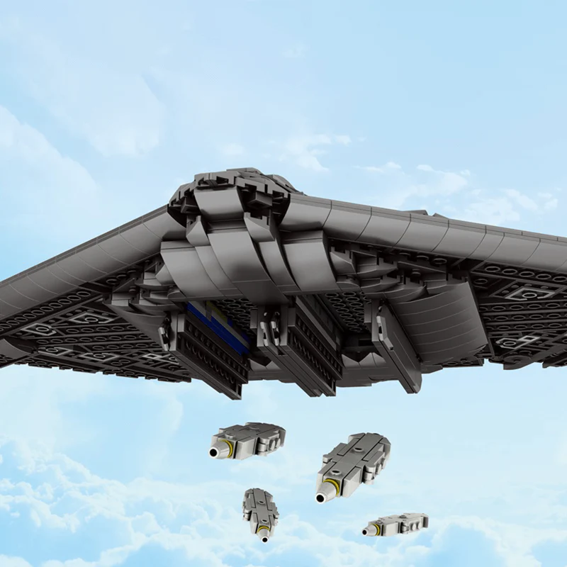 Reobrix 33038 - Northrop B-2 Spirit - vue 3 | Power Blockz