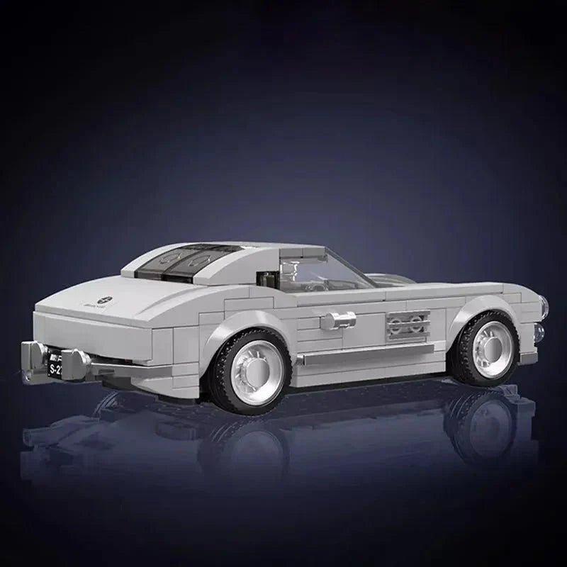 Mould King 27037 - Mini Classic Gullwing - vue 3 | Power Blockz