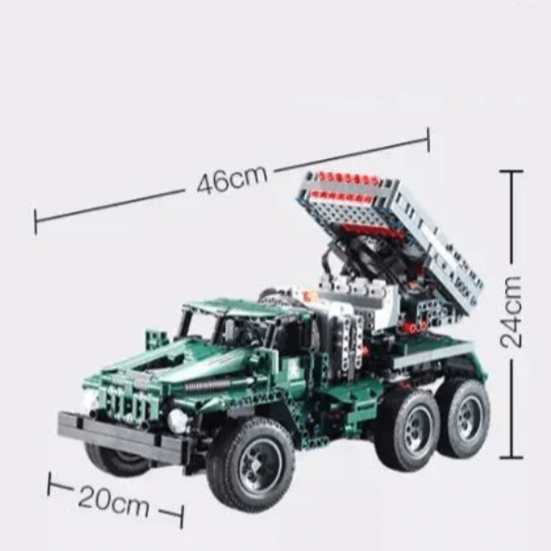 CaDa C61002W - Remote Controlled Combat Vehicle - vue 5 | Power Blockz