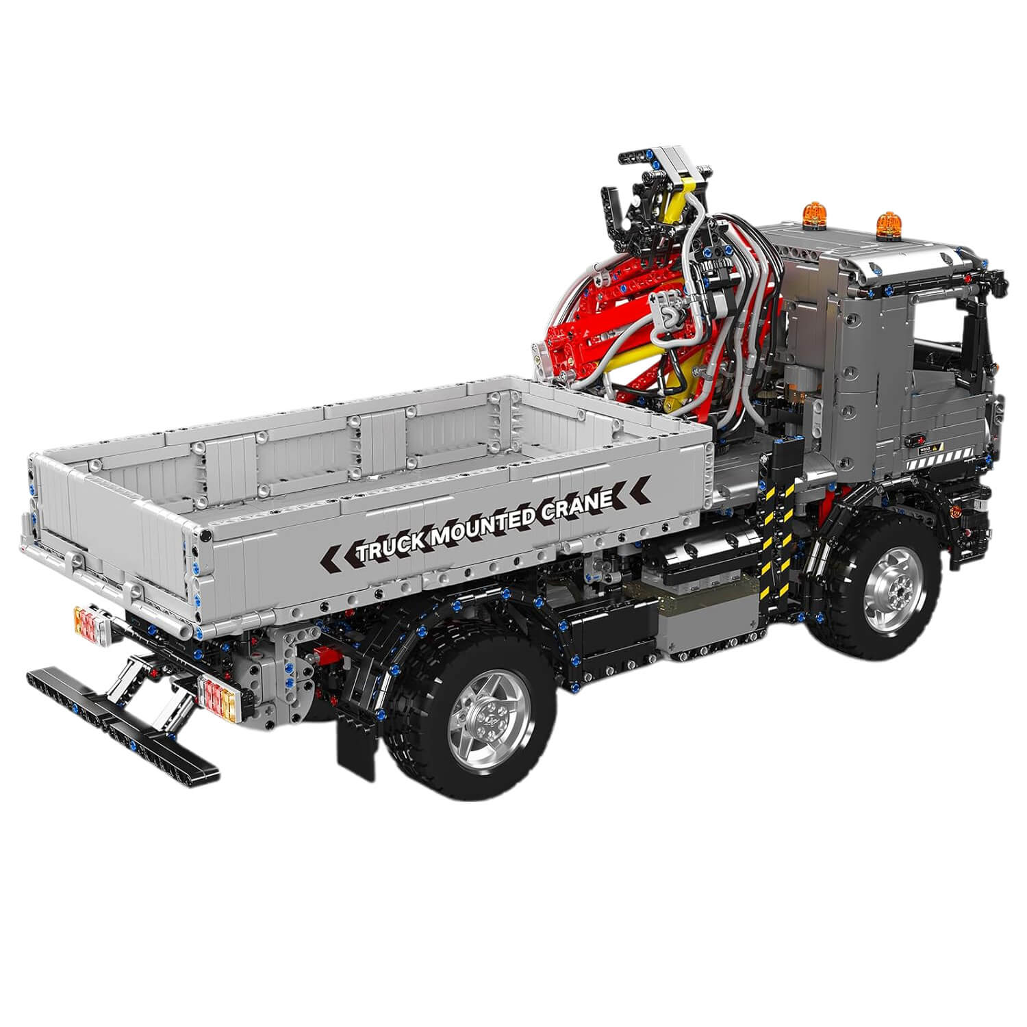 Mould King 19016 - Motorized Truck-Mounted Crane - vue 4 | Power Blockz