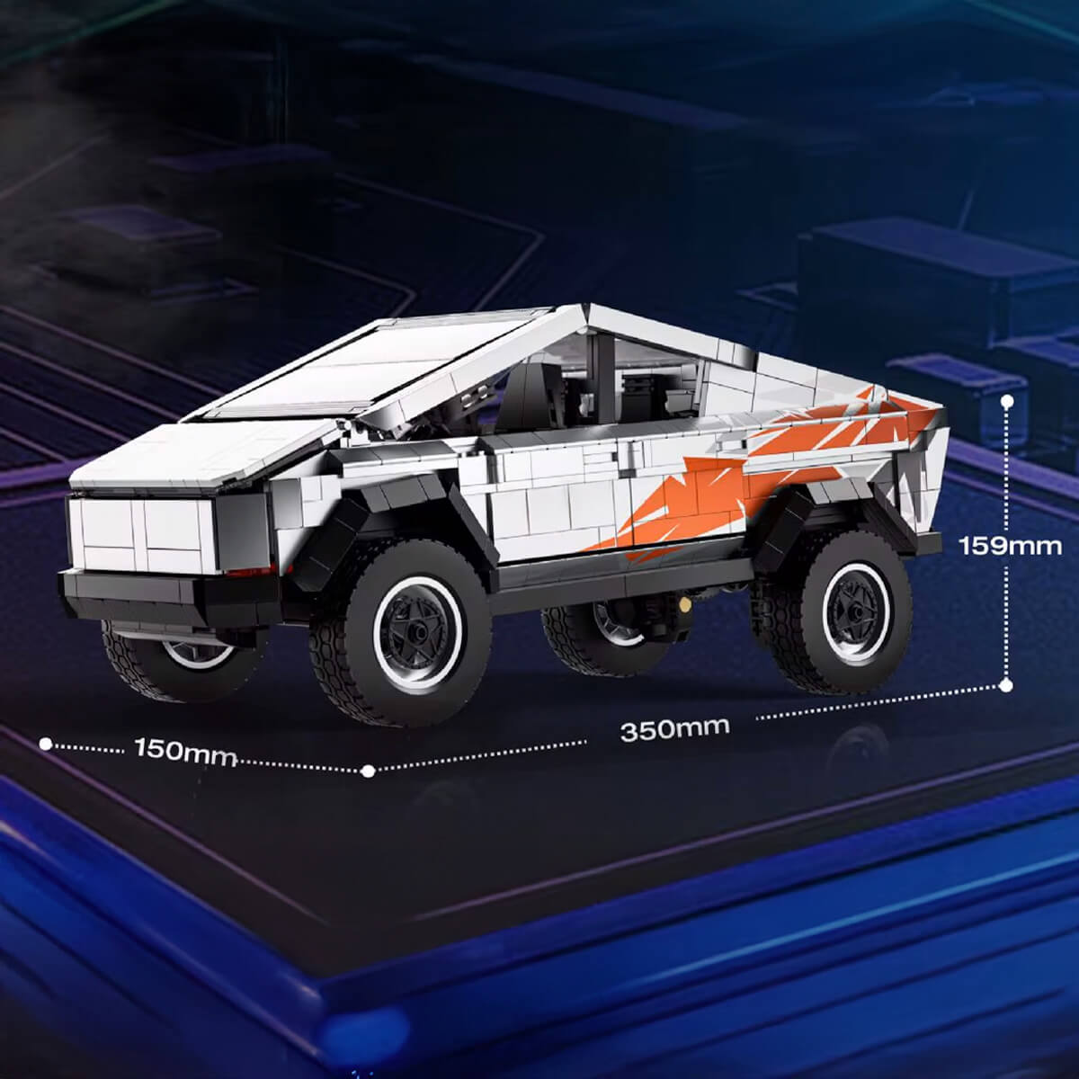 BaKa 33000 - Cyber Truck - vue 8 | Power Blockz