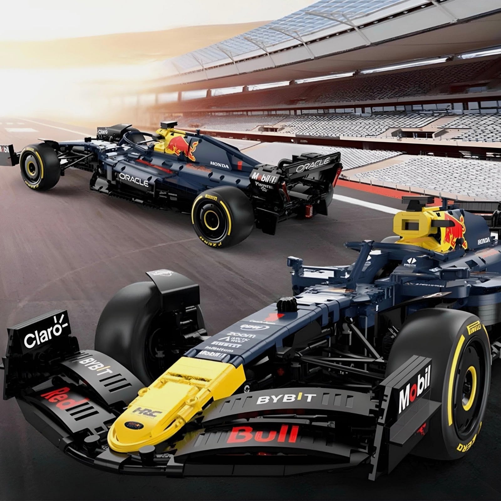 Rastar 92400 - 2023 RB19 Formula 1 Racer - vue 6 | Power Blockz
