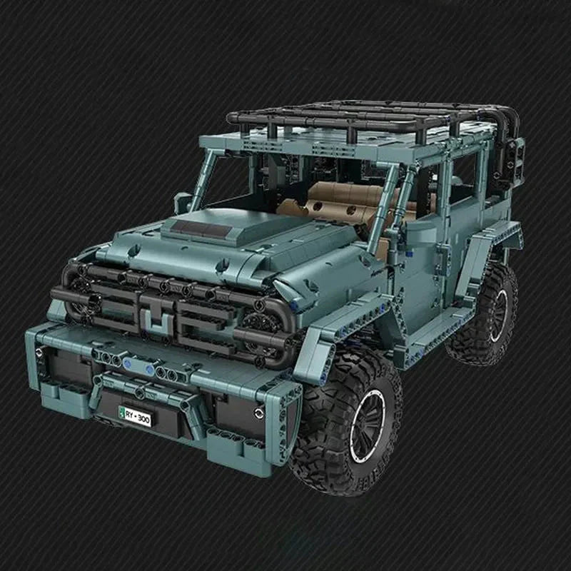 Caco C009 - Cyberpunk RY300 Off-Road Racer - vue 6 | Power Blockz