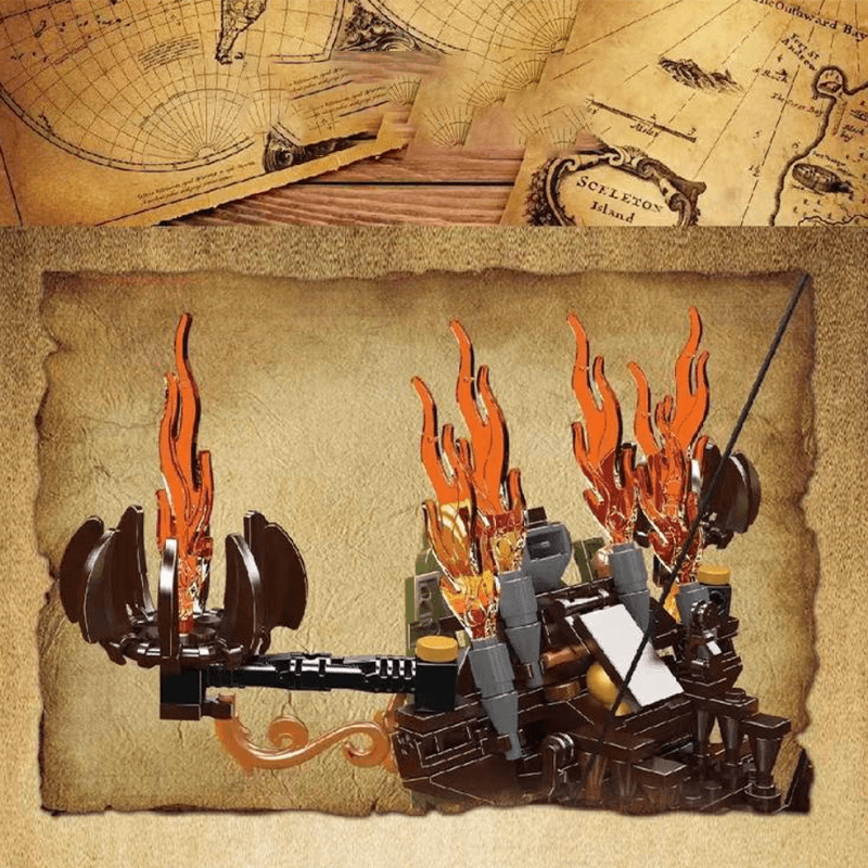 Reobrix 66011 - Royal Pirate Ship - vue 10 | Power Blockz