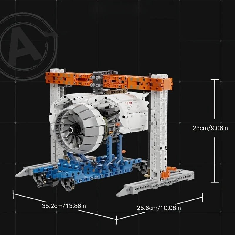 Pantasy 85006 - Aircraft Maintenance Plant Workshop - vue 7 | Power Blockz