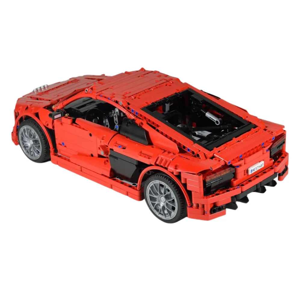 MOC-117091 - German V10 Roadster - vue 2 | Power Blockz