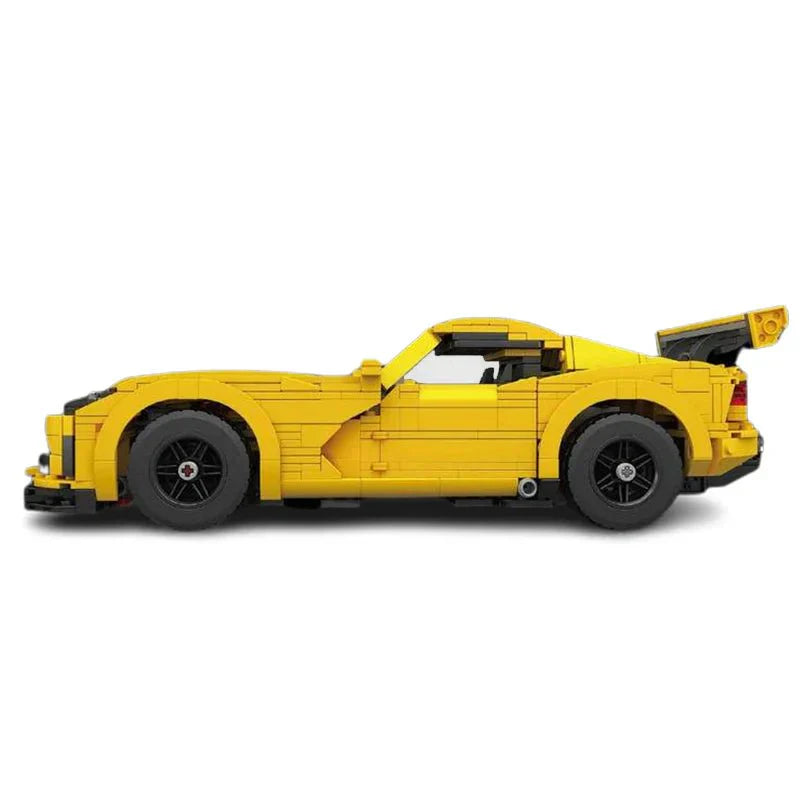 Mould King 10046 - ACR Viper American Supercar - vue 2 | Power Blockz