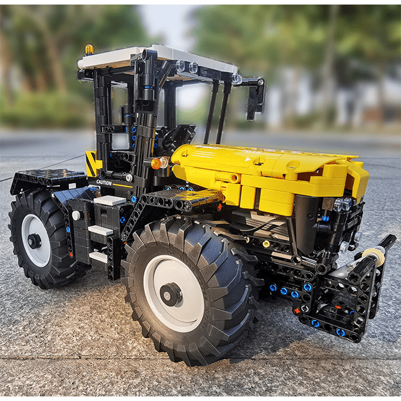 Mould King 17019 - High-Speed Farm Tractor - vue 6 | Power Blockz