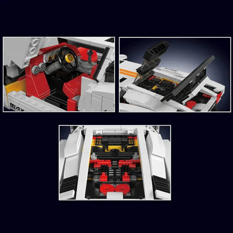 RC Retro Wedge Supercar - vue 4