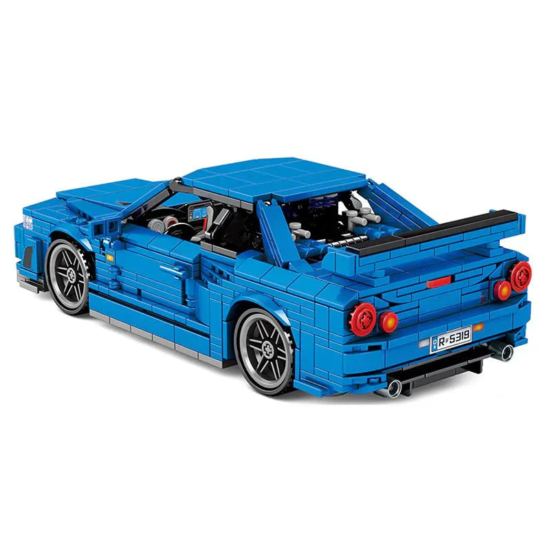 Sembo SY8405 - JDM R34 Twin-Turbo Street Legend - vue 5 | Power Blockz