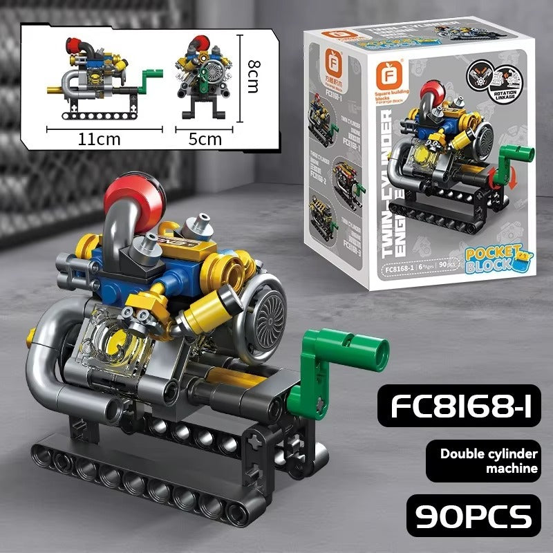 Forange FC8168-2 - Mini Engine - vue 5 | Power Blockz