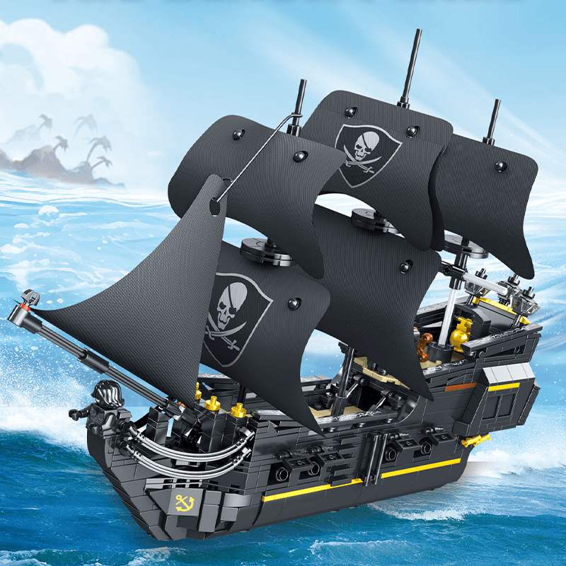 TGL T2073 - Pirate Ship - vue 5 | Power Blockz