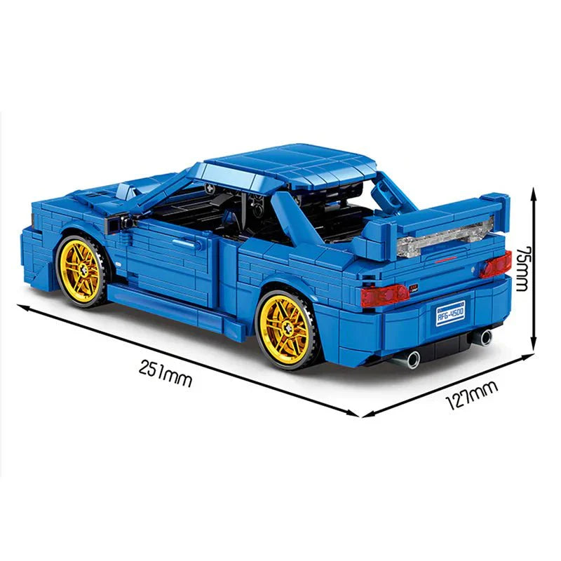Sembo SY8408 - 1998 WRX STI Rally Turbo Coupe - vue 7 | Power Blockz