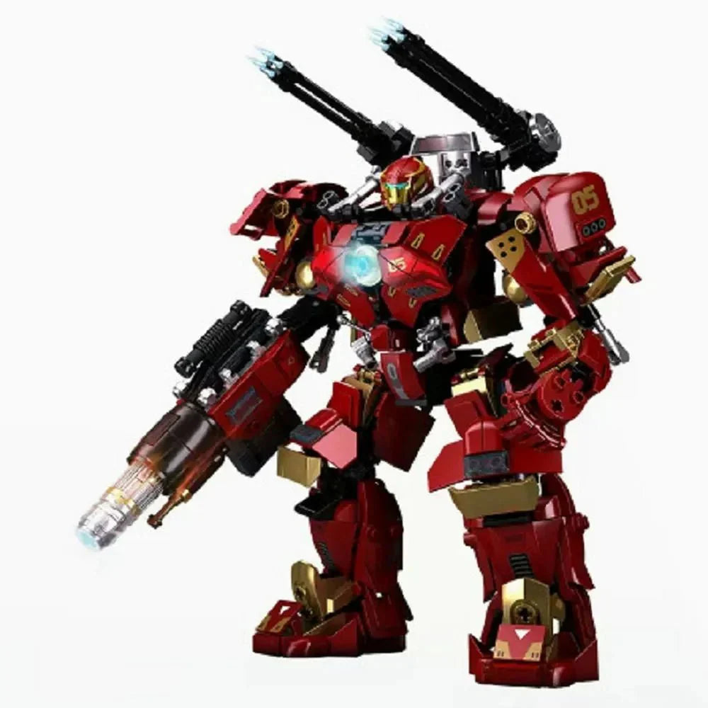 Monkey King Lonely Warrior Hulk Mecha Bricks Toy | 588pcs - Monkey King Lonely Warrior Hulk Mecha Bricks Toy | Power Blockz