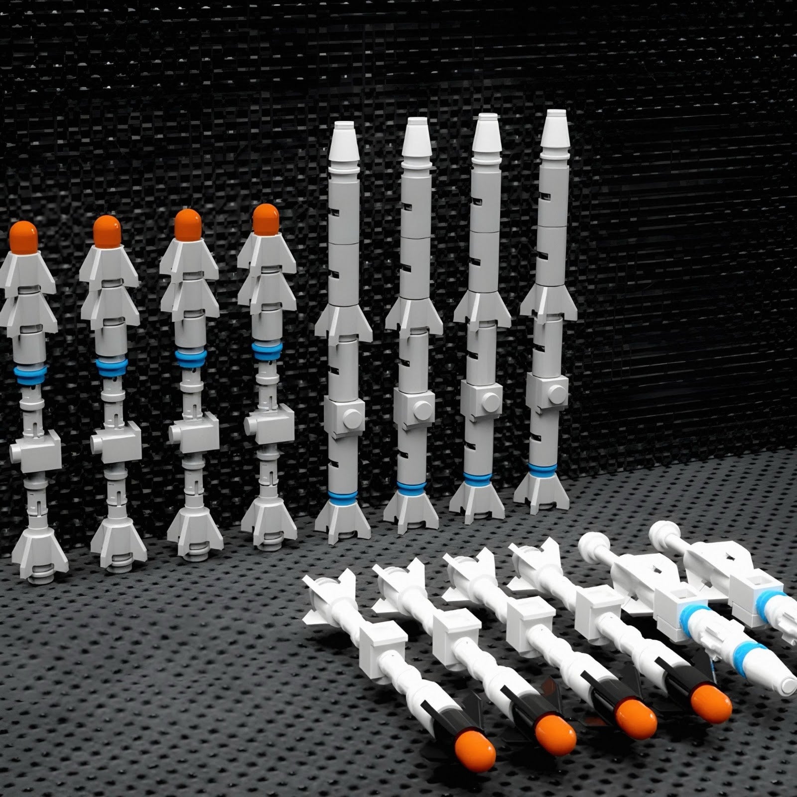 Reobrix 33027 - F16 Fighter Jet - vue 4 | Power Blockz