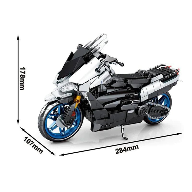 Sembo 701716 - Sport Touring Maxi Scooter 530 - vue 3 | Power Blockz