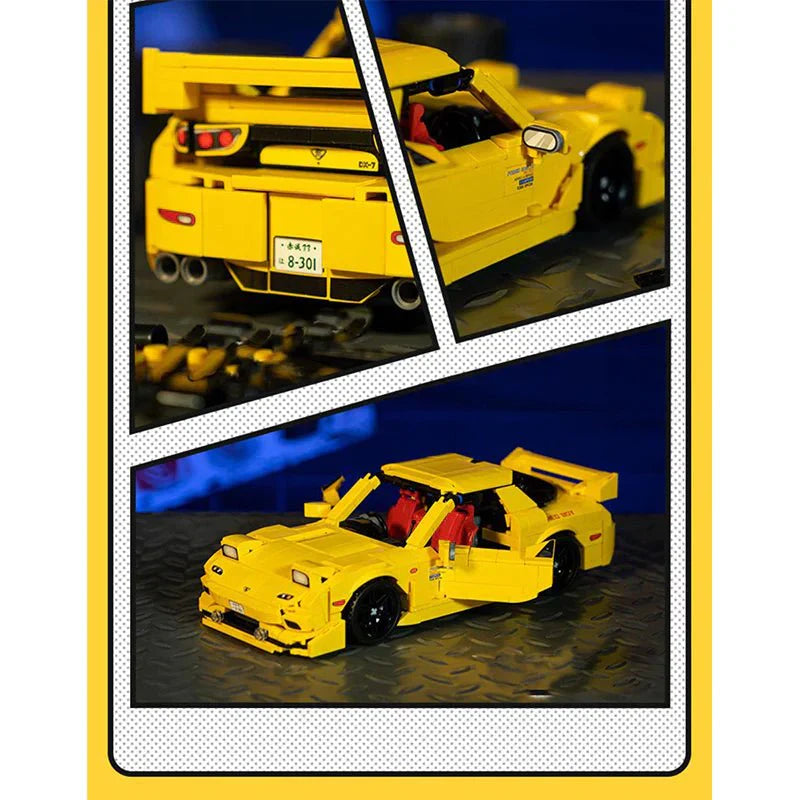 CaDa C61023W - RX7 JDM Rotary Street Coupe - vue 3 | Power Blockz