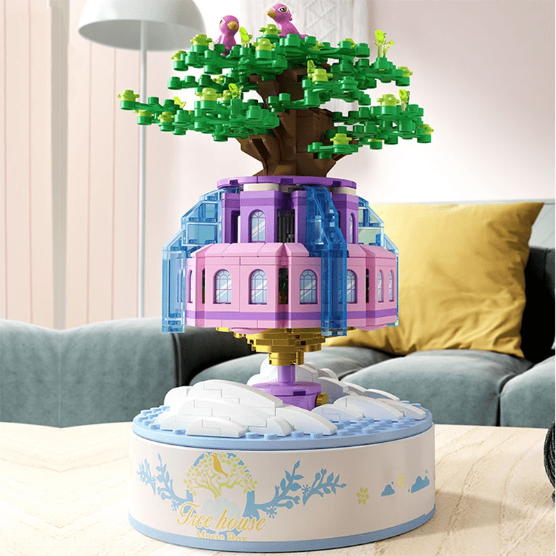 Panlos 656008 - City in the Sky Music Box - vue 3 | Power Blockz