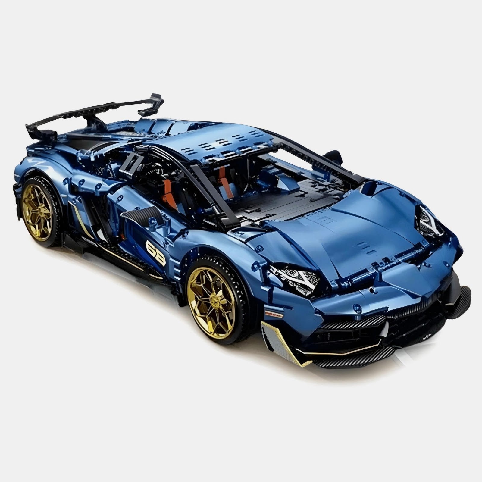 KBOX 10520 - Static Version - V12 Italian Bull Supercar - vue 5 | Power Blockz