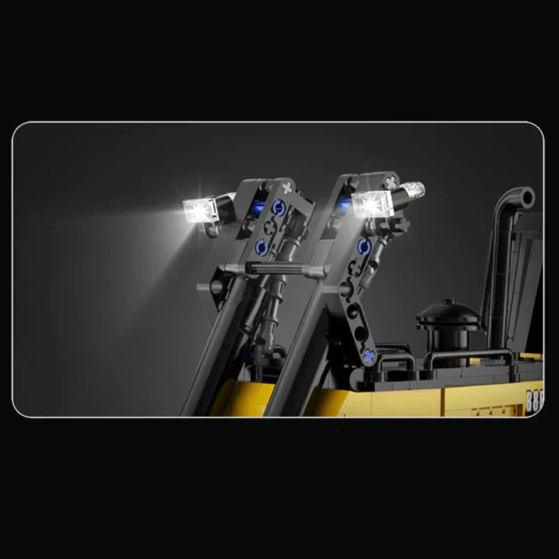 CaDa C61056W - Goliath Heavy Bulldozer - vue 8 | Power Blockz