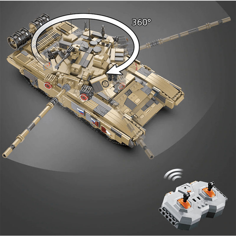 CaDa C61003 - Remote Controlled Tank - vue 4 | Power Blockz